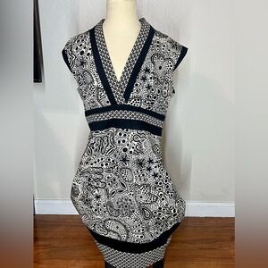 Jones New York Patterned Dress 14
